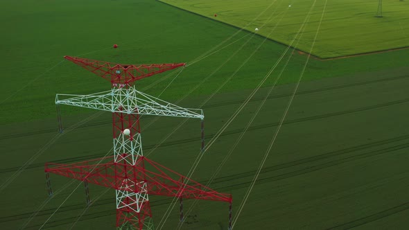 Grid Support with Power Distribution Lines at Countryside