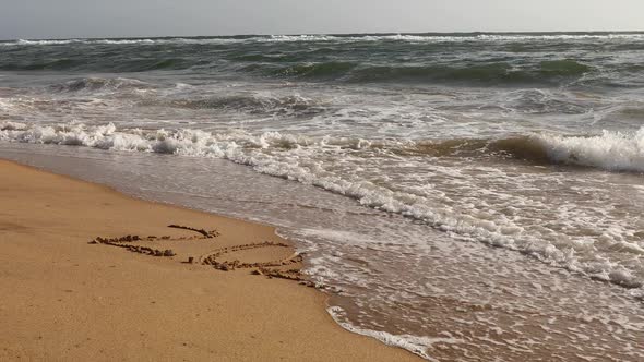 Year 2020 Washes Away on Beach