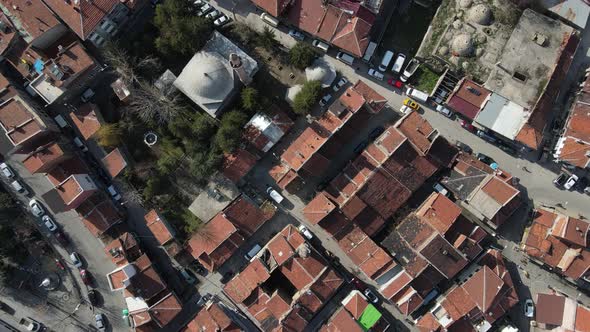 House Roofs Urban Pattern