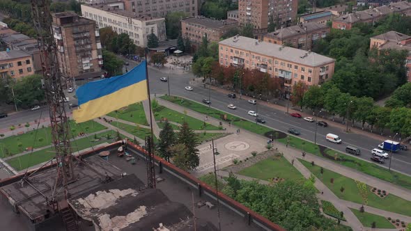 Mariupol Ukraine September 30 2021 Mariupol Before the War with Russia