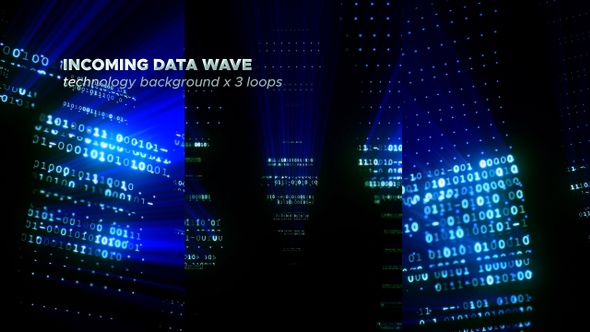 Incoming Data Wave