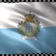 San Marino waving flag looped - VideoHive Item for Sale
