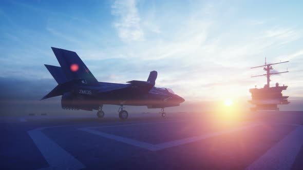 Fighter at Sunrise alt