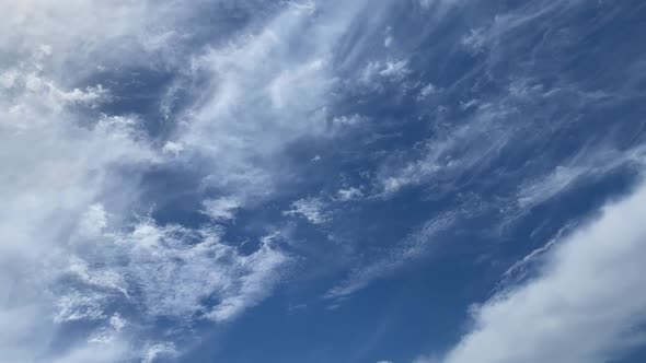 Clouds in the Sky Timelapse