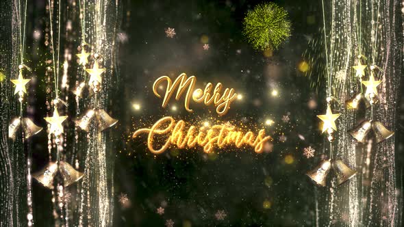 Merry Christmas Greetings Intro V3