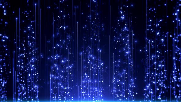 Rising Blue Particles alt