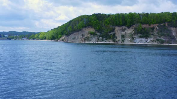 Cliff On The Beach