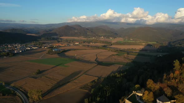 Aerial View Of Wellknown Medieval Castle Hochosterwitz 14