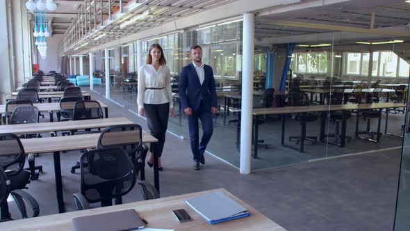 Business Workers Posing at Work