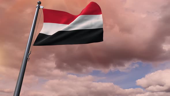 Yemen Flag 4K