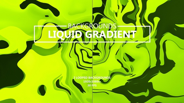 Green Liquid Gradient Backgrounds