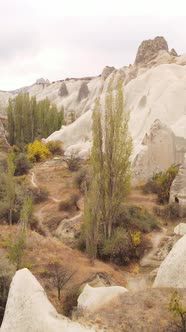 Cappadocia Landscape Aerial View