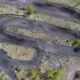 Motocross riders on the track Aerial - VideoHive Item for Sale