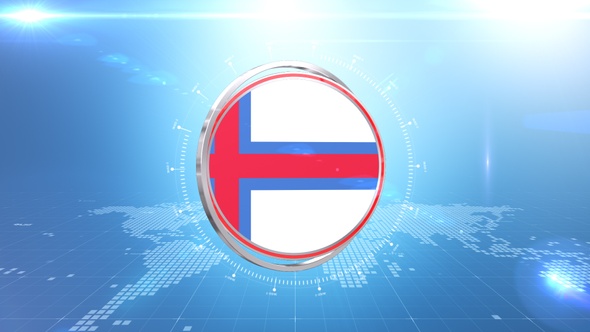 Faroe Islands Flag Transition