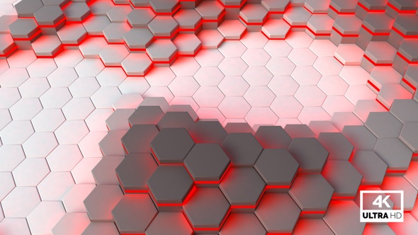 Abstract Hexagon Background