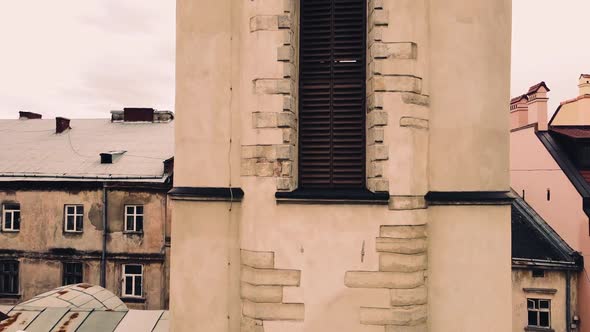 Bell tower of the Armenian Cathedral of the Assumption of Mary