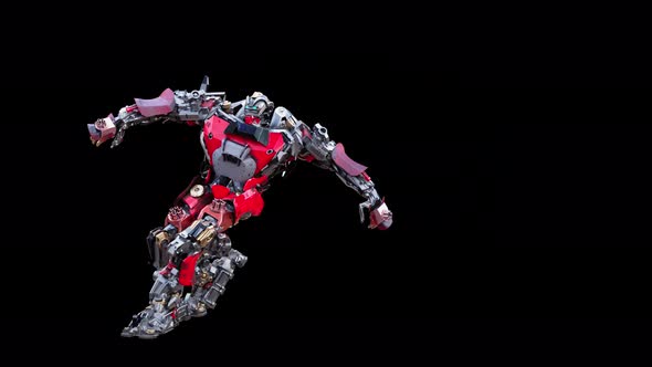 37 Robot Dancing 4K