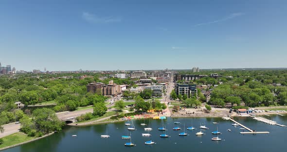 Uptown Minneapolis Aerial View