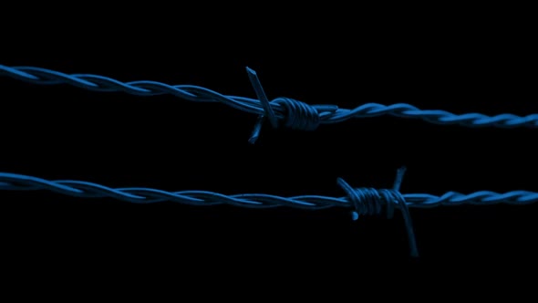 Passing Along Barbed Wire In The Dark alt