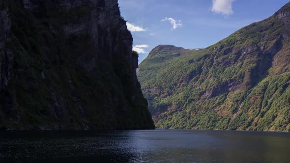 LÑake water norway nature timelapse fjord
