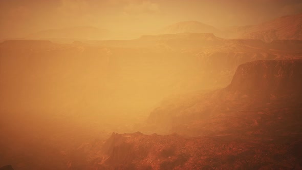 Morning Fog in Desert Sinai