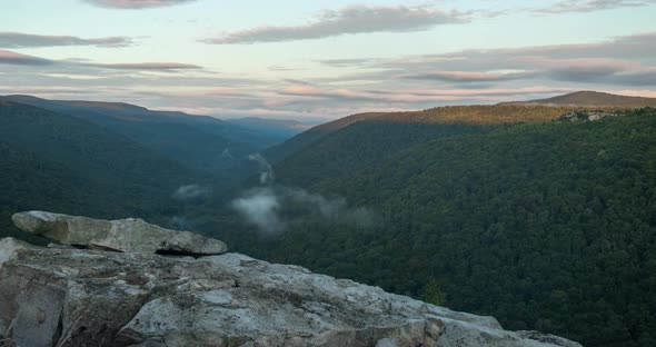 Rohrbaugh Cliffs Sunrise - Dolly Sods Wilderness - West Virginia