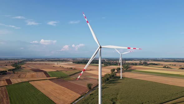 Wind Turbine in the Field