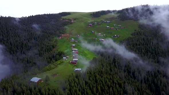 Pokut Plateau Rize Camlihemsin,Pokut plateau in the Black Sea and Turkey. Rize, Turkey