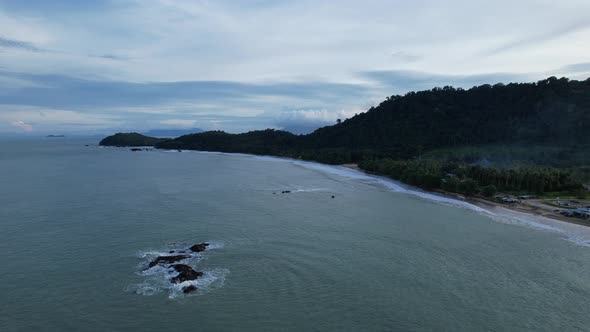 The Beaches at the most southern part of Borneo Island