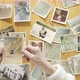 Woman Looking at An Old Photos - VideoHive Item for Sale