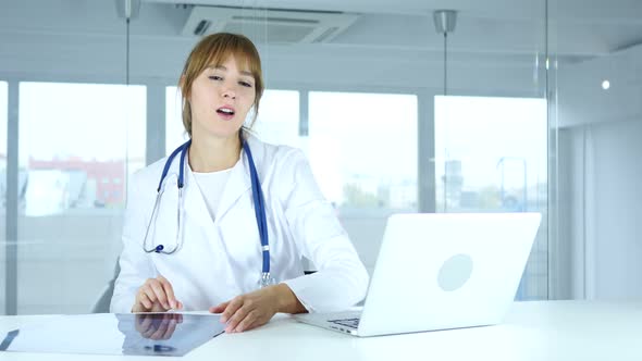 Doctor Talking with Patient