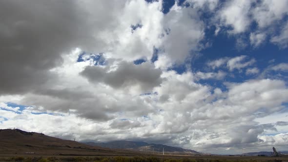 Storm Clouds in the mountains