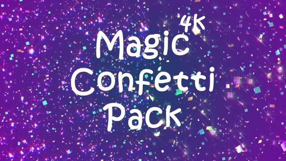 4k Magic Confetti Pack