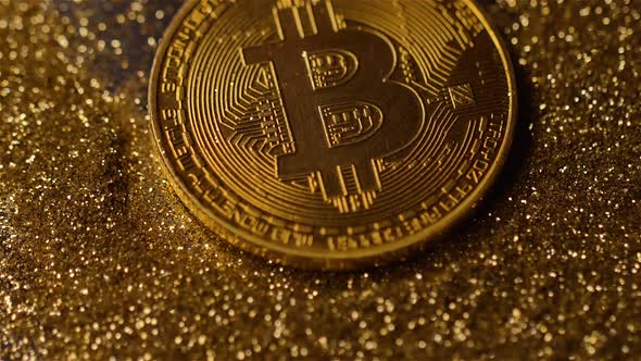 Coin Made By Bitcoin System Falls Down on Golden Dust Macro