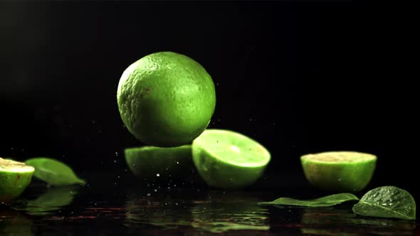 Lime Falls on the Table