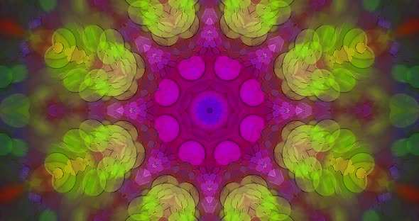 Abstract kaleidoscope background