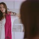Woman Selecting Clothes in Morning - VideoHive Item for Sale