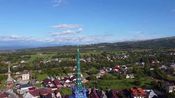 Reveal Of Church In Merry Cemetery In Romania