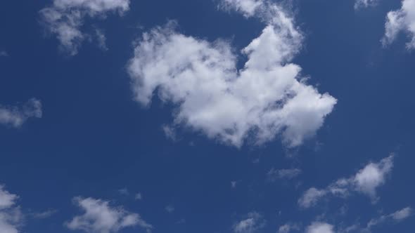 White Clouds on Blue Sky 03 alt