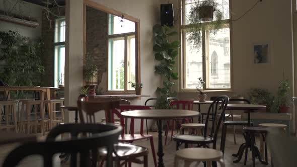 The Interior of A Coffee Shop