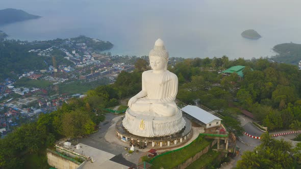 Fog Above Phuket Big Buddha 2