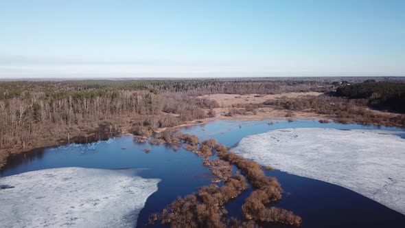 Spring Landscape Of Shevino Lake 29