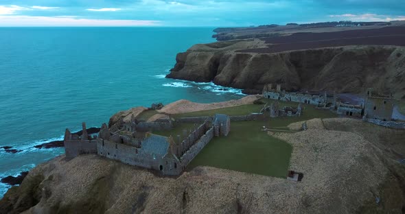 Donator Castle In Scotland