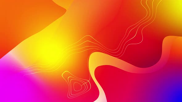 Liquid Gradient Wavy Background