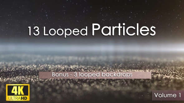 13 Looped Particles 4K