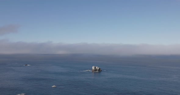 Expansive landscape of California coastal field in the morning. Shot on Canon R5