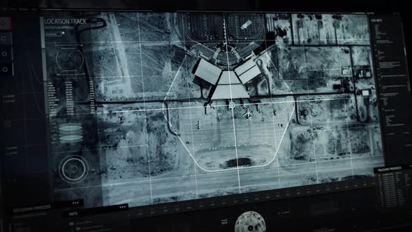Military Air Base Location Scanning Process By Spy Security Innovation alt