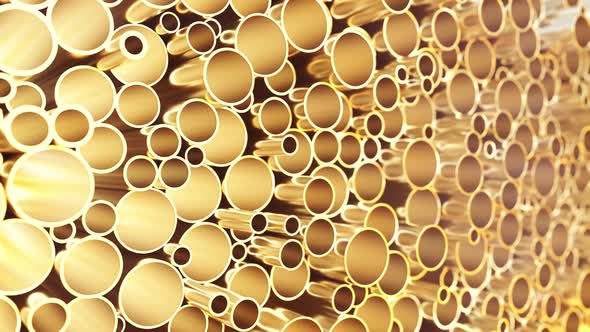 Many Golden Pipes
