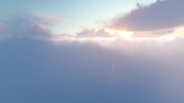 Fly Over High Clouds