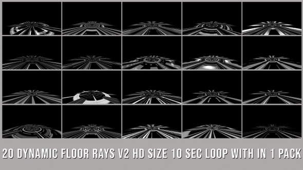 Dynamic Floor Rays Elements Pack V02
